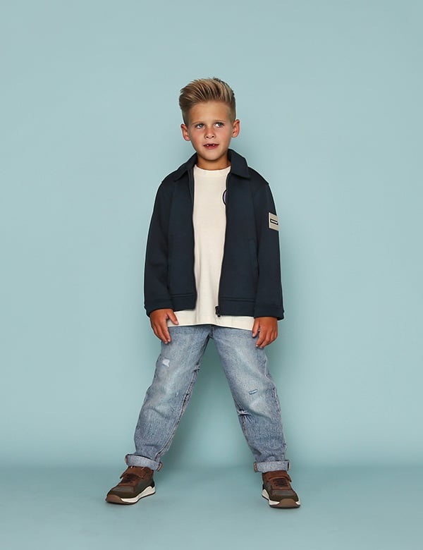 Kindermodel met blond haar Liam H.