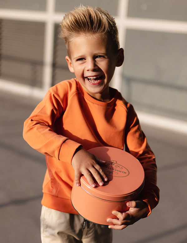 Kindermodel met blond haar Liam H.