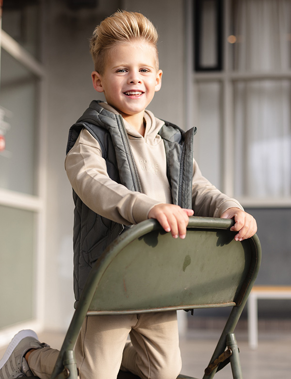 Kindermodel met blond haar Liam H.