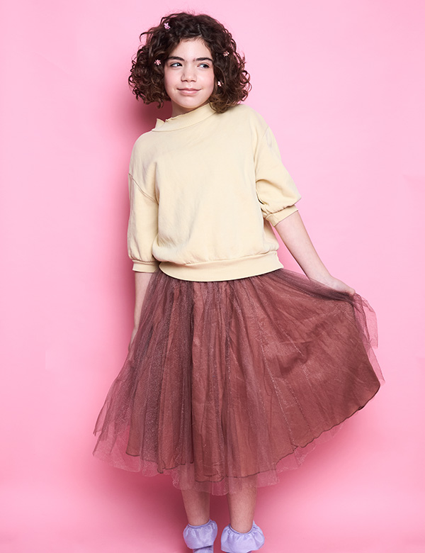 Kindermodel met krullen Lianne
