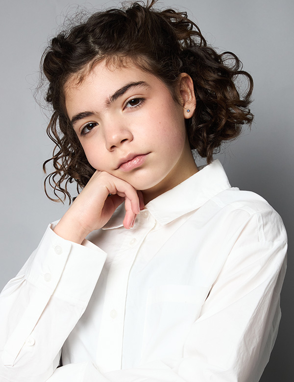 Kindermodel met krullen Lianne