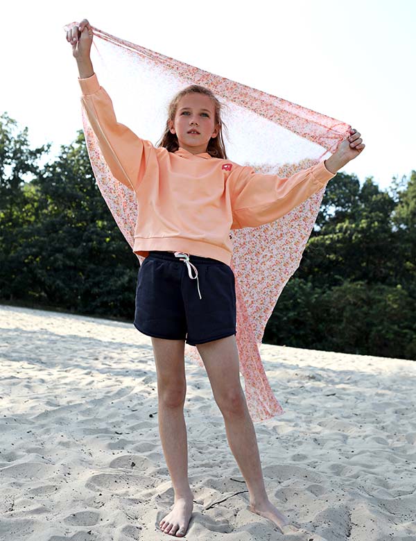 Kindermodel met blond haar Lieselot