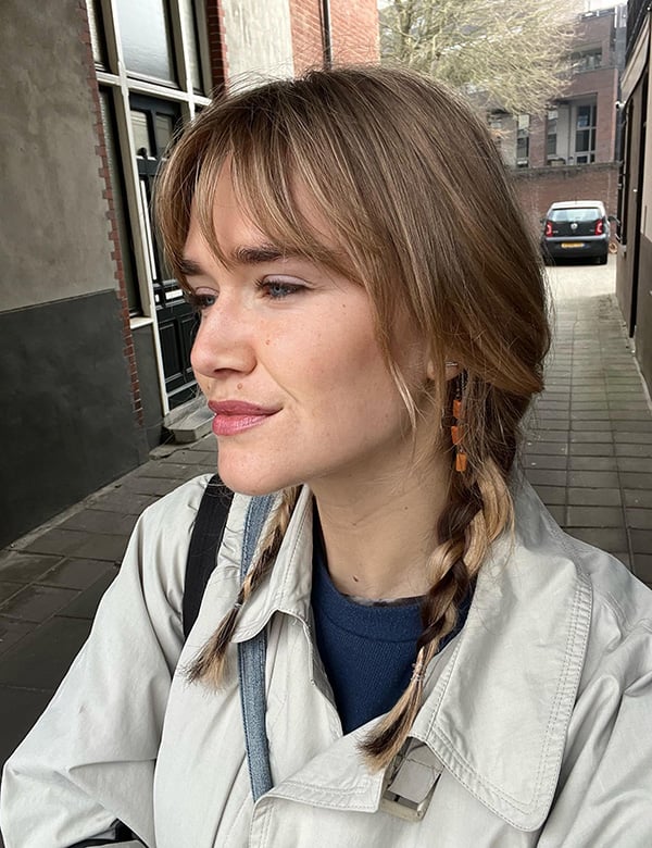 Vrouwelijk model Lindsay W.