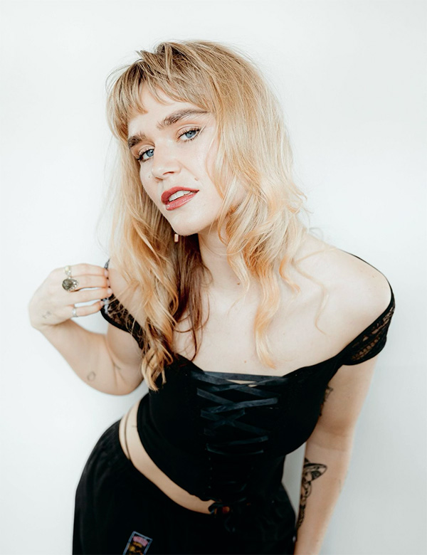 Vrouwelijk model Lindsy W.