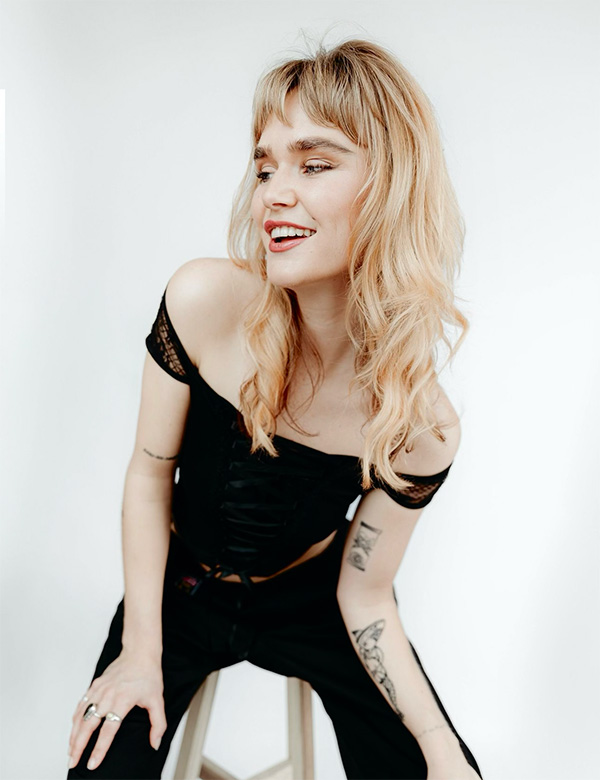 Vrouwelijk model Lindsy W.