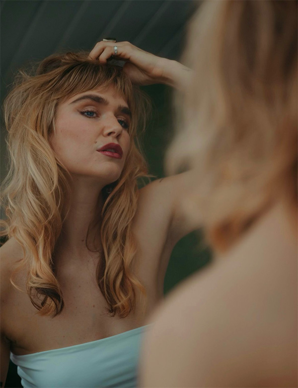 Vrouwelijk model Lindsy W.