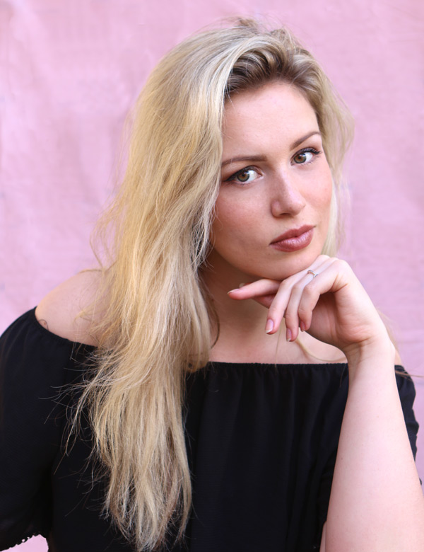 Vrouwelijk model en actrice Lisa Ve.