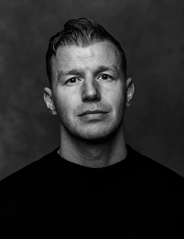 mannelijk model Luke V.