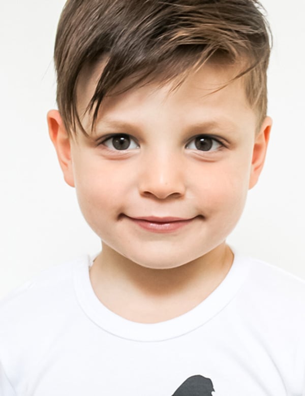 Model Kindermodel kort haar mael
