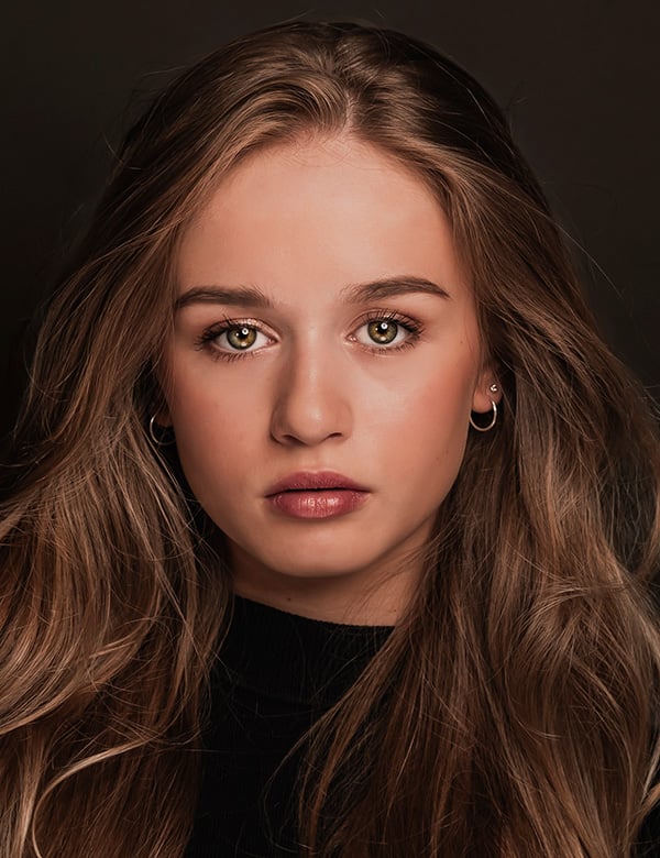 Model Kindermodel model met blond haar mara