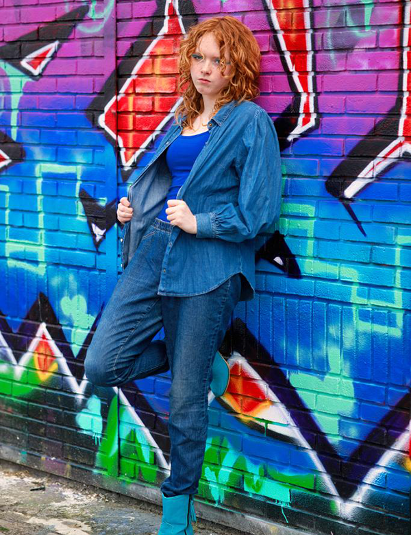 Vrouwelijk model Melody