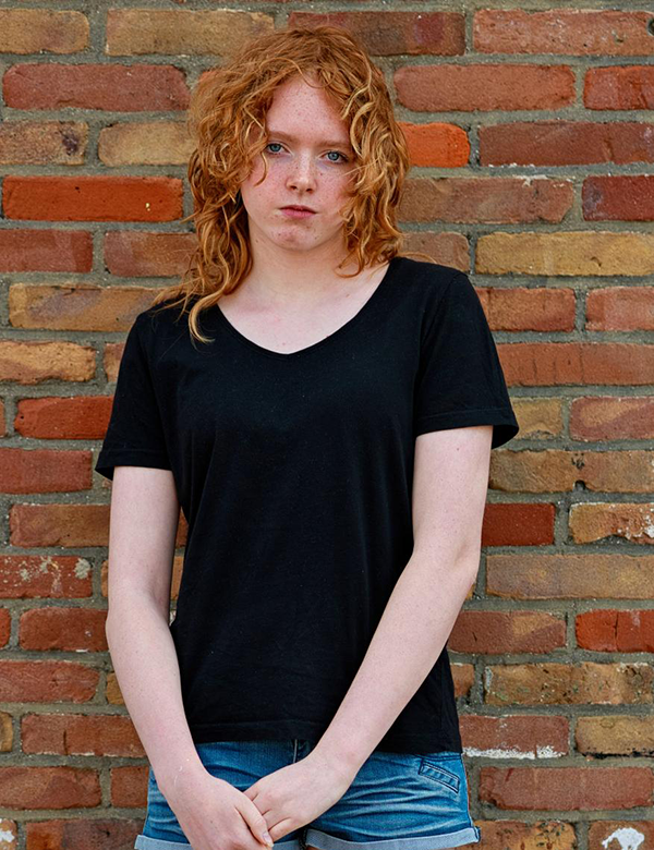 Vrouwelijk model Melody