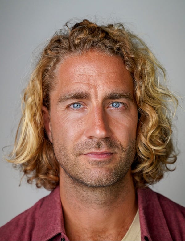 Mannelijk model Melvin