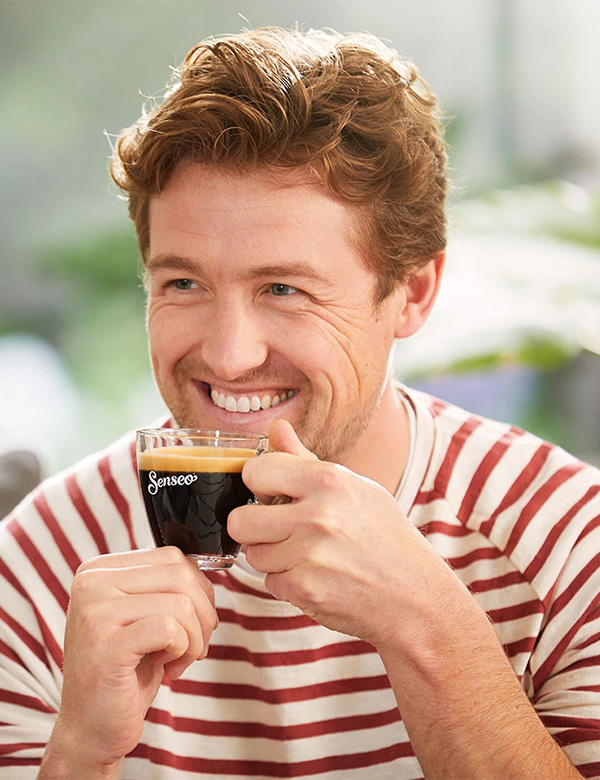 Mannelijk model met blond haar Michiel