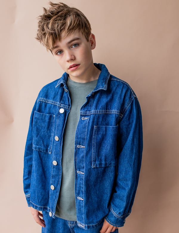 Kindermodel met blond haar Mik G.