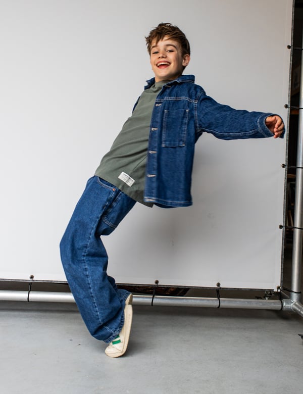 Kindermodel met blond haar Mik G.