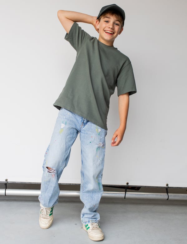 Kindermodel met blond haar Mik G.