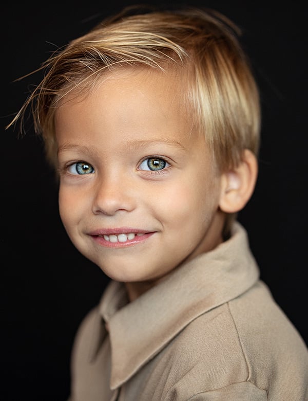 Kindermodel blond Morris