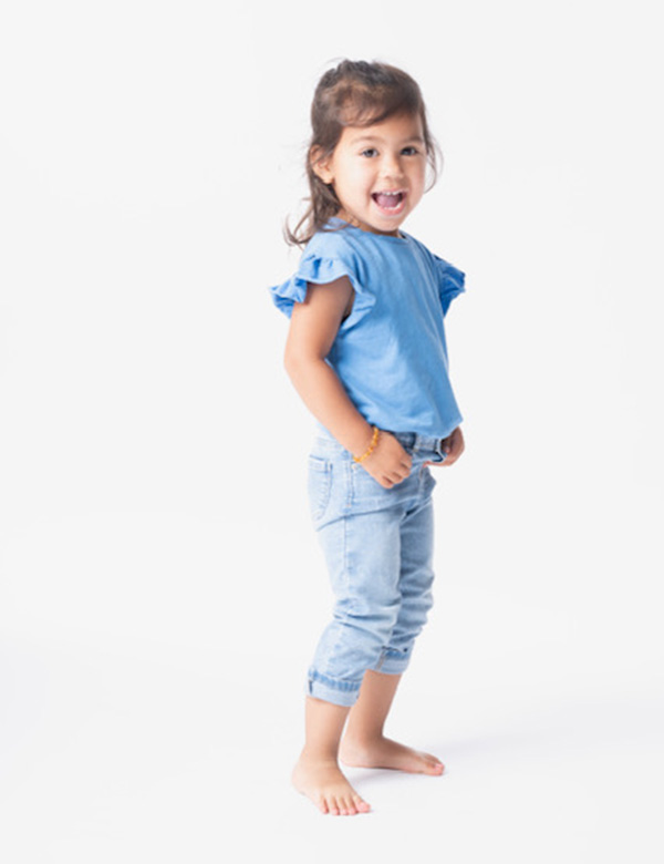 kindermodel met donker haar Naema