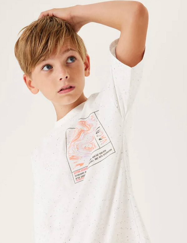 Kindermodel blond haar Noah