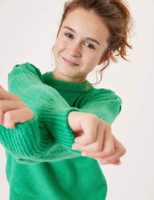 Kindermodel met bruin haar Noemie