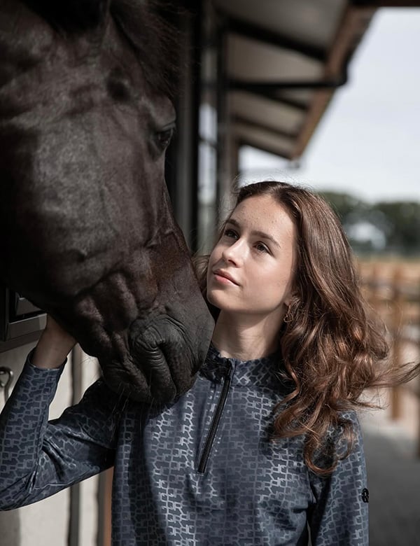 Tienermodel met bruin haar Noemie H.