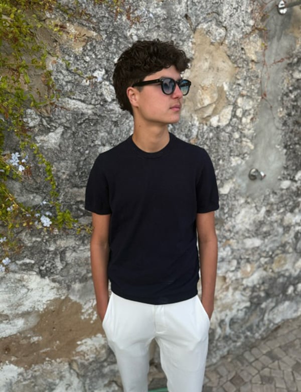 Tienermodel met bruin haar Ole