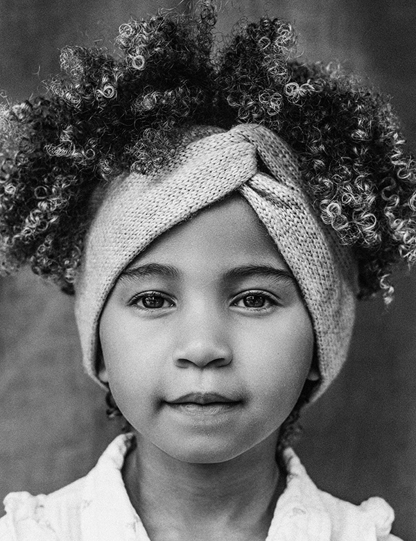 Kindermodel met krullend haar Olivia V.