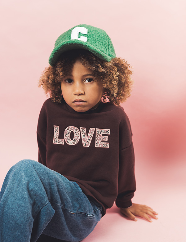 Kindermodel met krullend haar Olivia V.