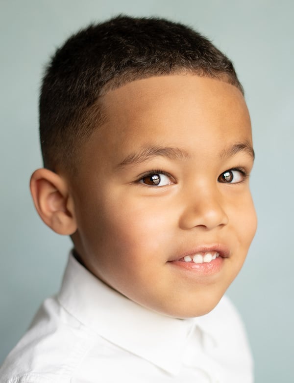 Model Kindermodel met bruin haar owen d.