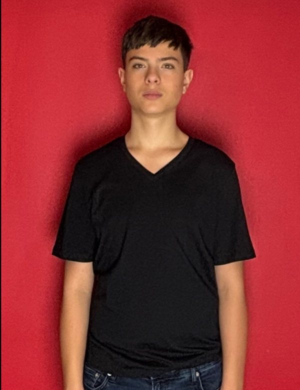 kindermodel met donker haar Patrick P.