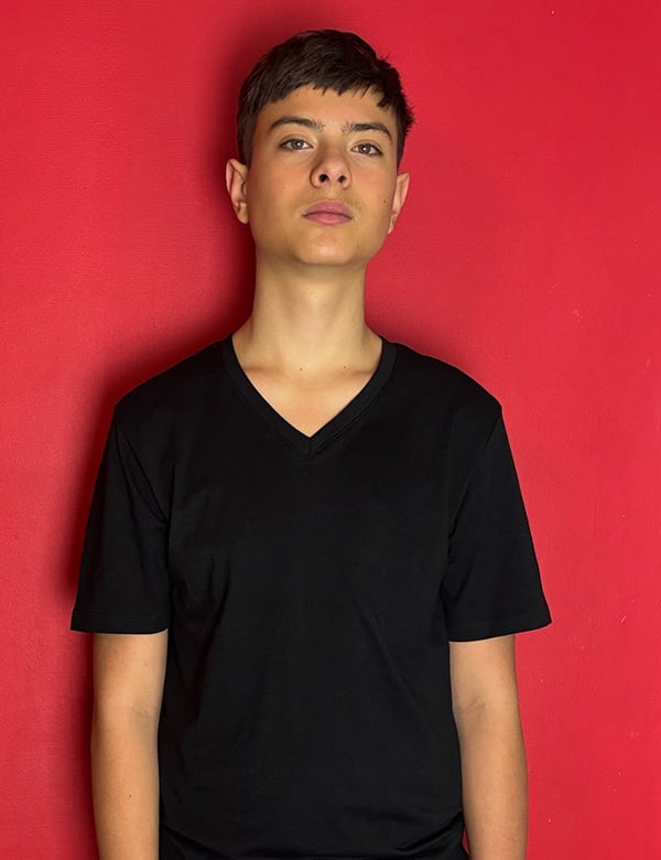 kindermodel met donker haar Patrick P.