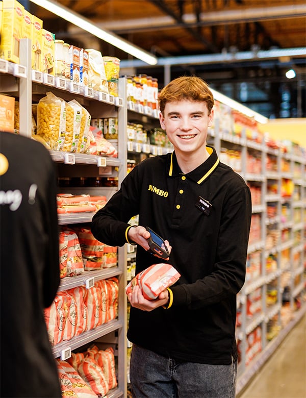 Tienermodel met bruin haar Philippe