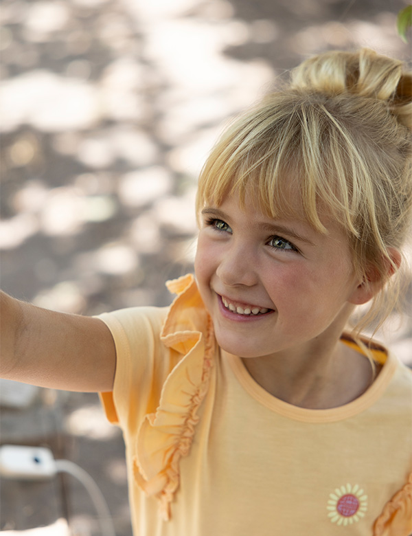 Kindermodel met blond haar Pip