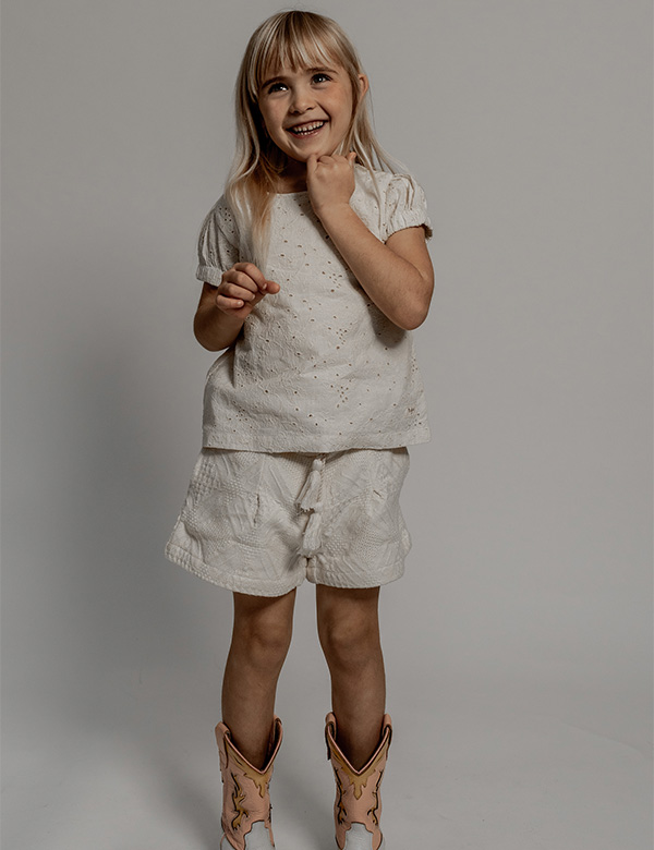 Kindermodel met blond haar Pip R.