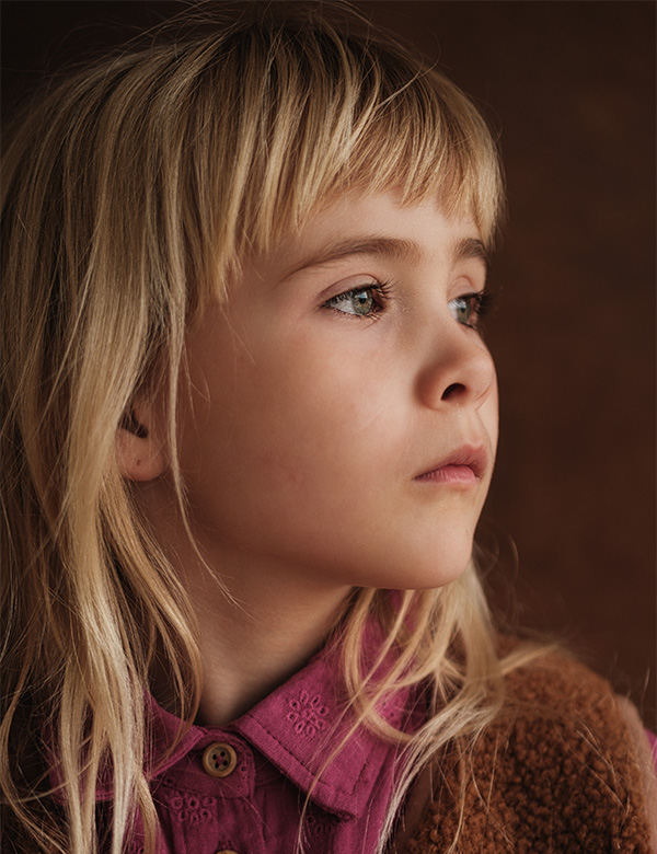 Kindermodel met blond haar Pip R.