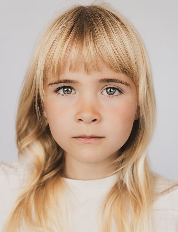 Kindermodel met blond haar Pip R.