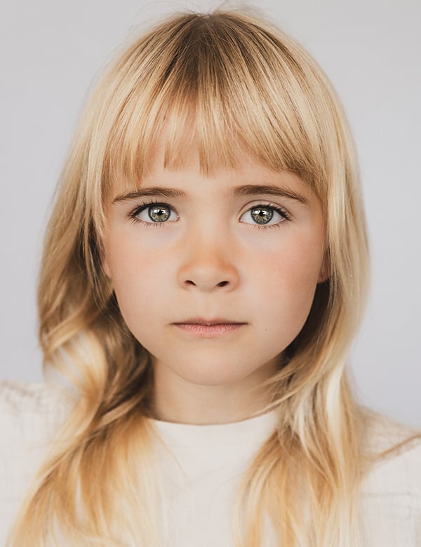 Kindermodel met blond haar Pip