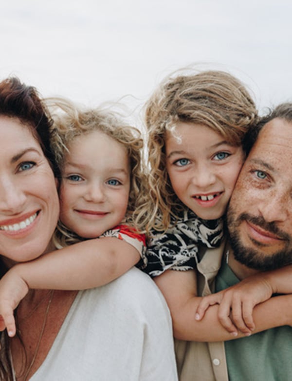 Modellen gezin Familie van Haperen