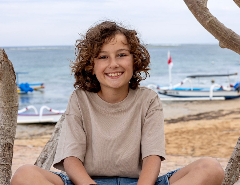 Kindermodel Jongen met krullend haar Raff S.