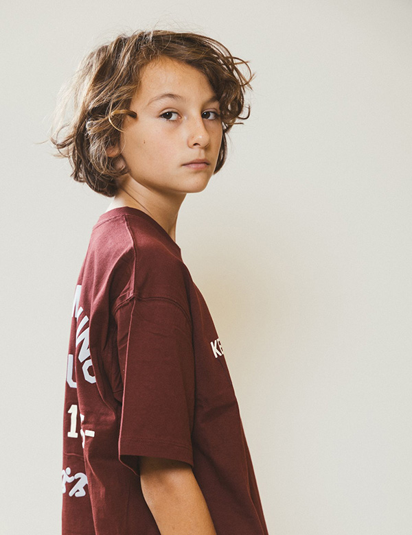 Kinder model met donker haar Raff