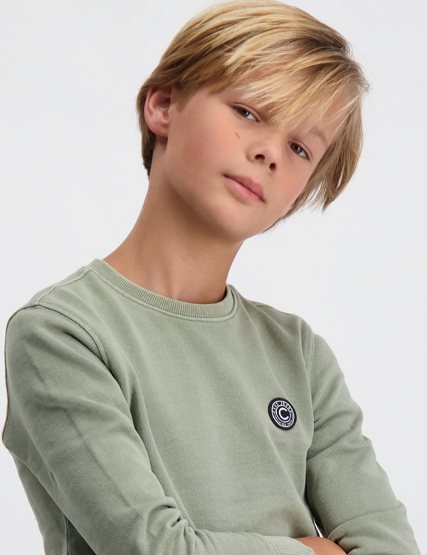 Kindermodel met blond haar Rick