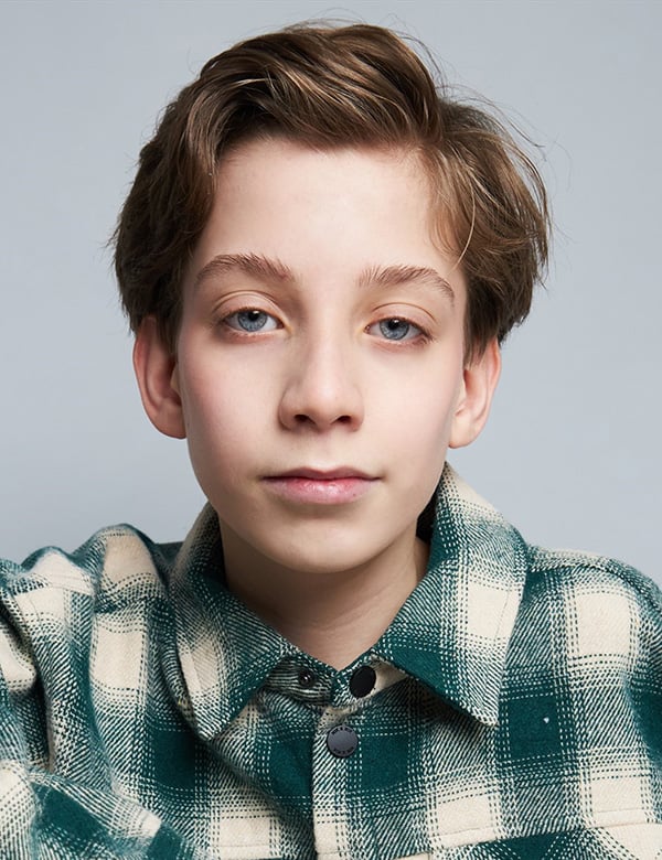 Model Tienermodel bruin haar roald
