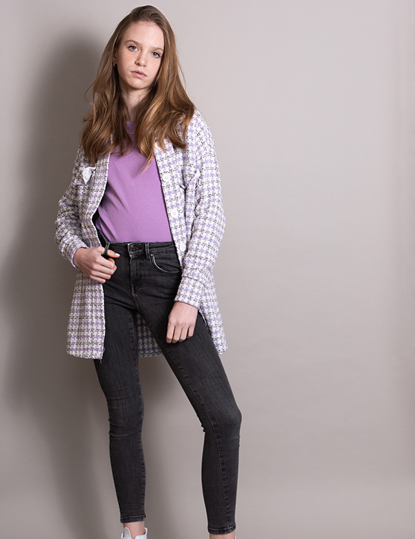 Kindermodel lang haar Robyn
