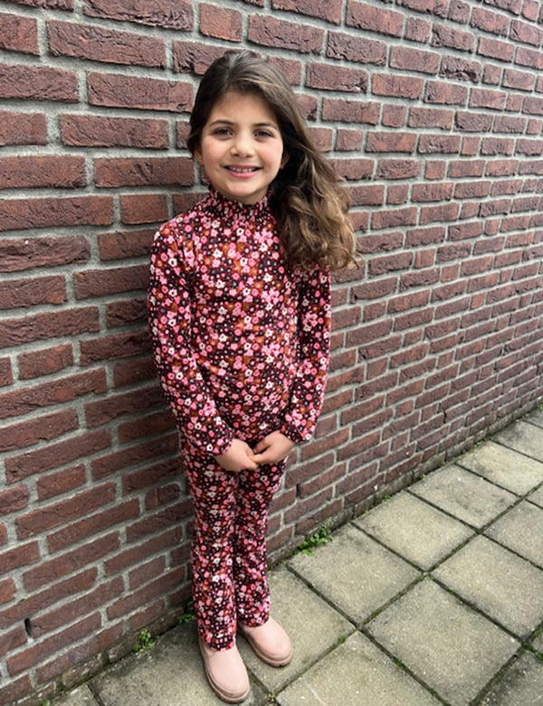 kindermodel met bruin haar Rosa