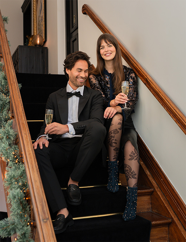 Vrouwelijk model met lang bruin haar Sanne K.