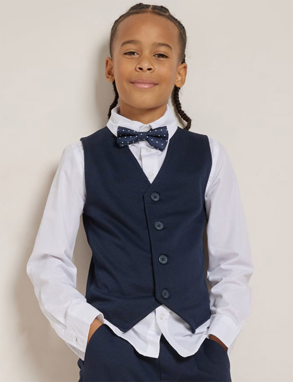 Kindermodel met donkerbruin haar Savère