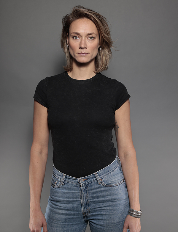 Vrouwelijk model Sil D.