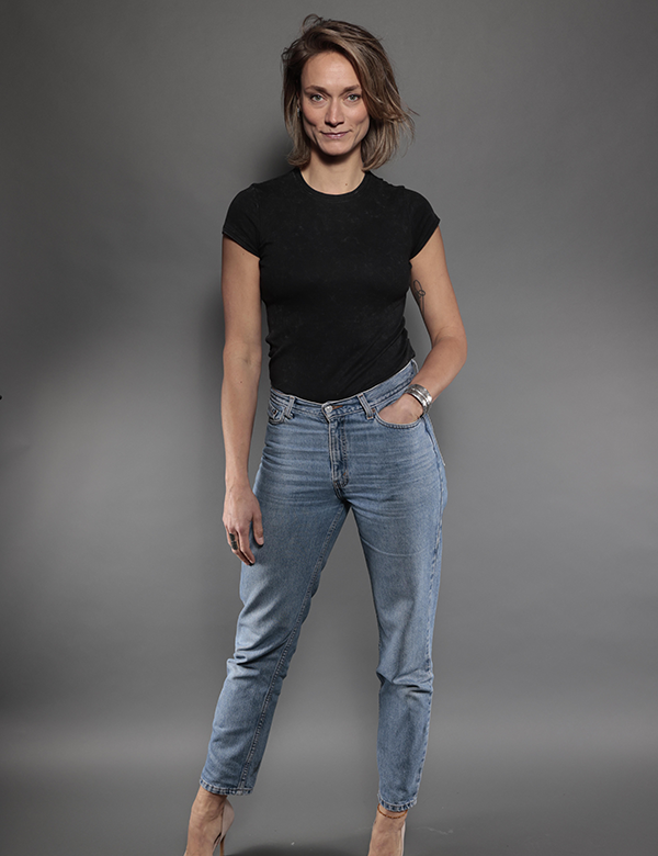 Vrouwelijk model Sil D.