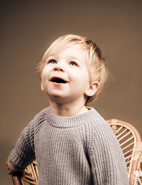 Kindermodel Silver met blond haar